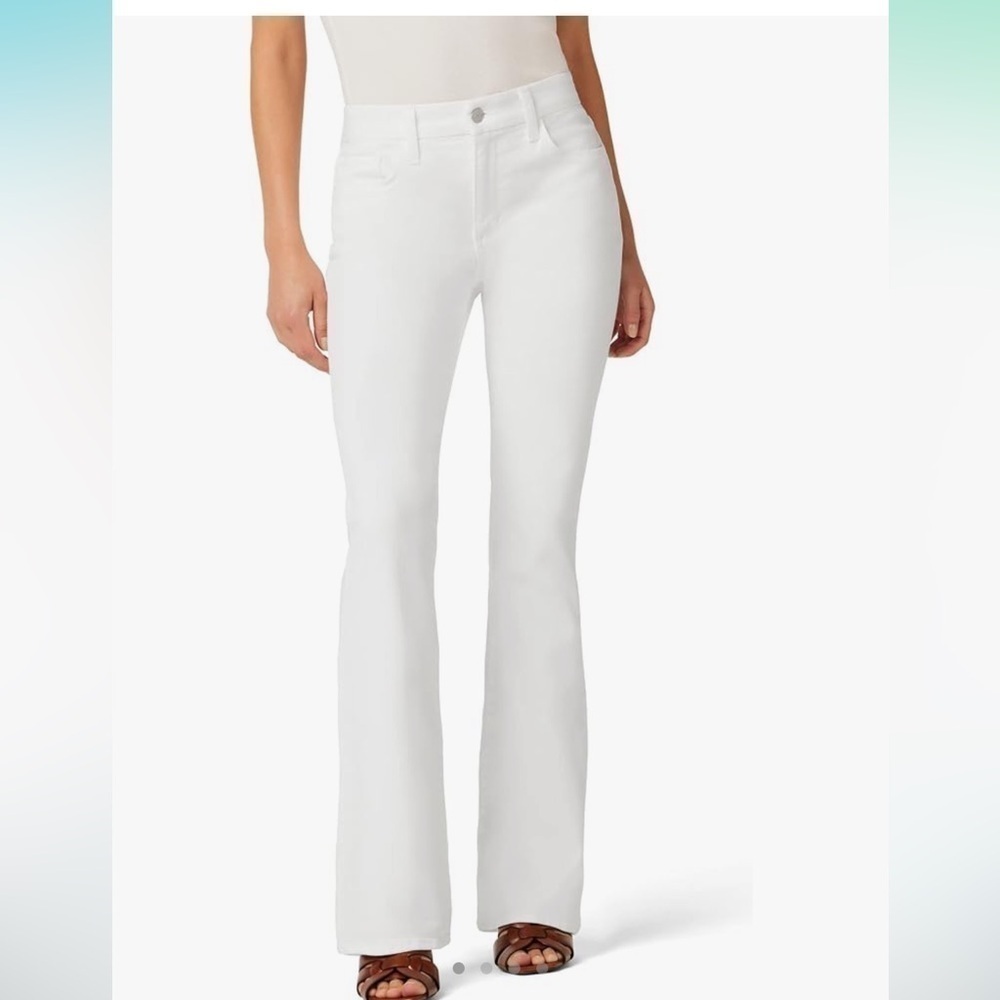 Joe’s white stretch jeans